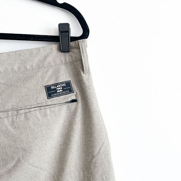Billabong Mens Submersible Shorts Crossfire Land and Water Brown Size 36 - Picture 3 of 10